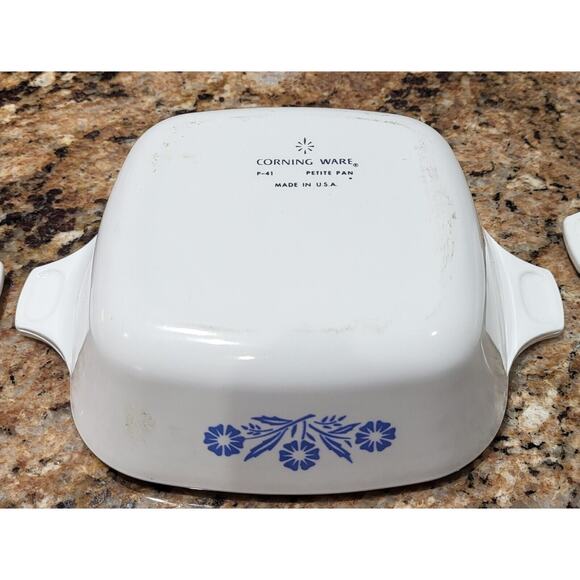 Corning Ware Blue Cornflower Petite Pans (Set Of 3) - Picture 7 of 16